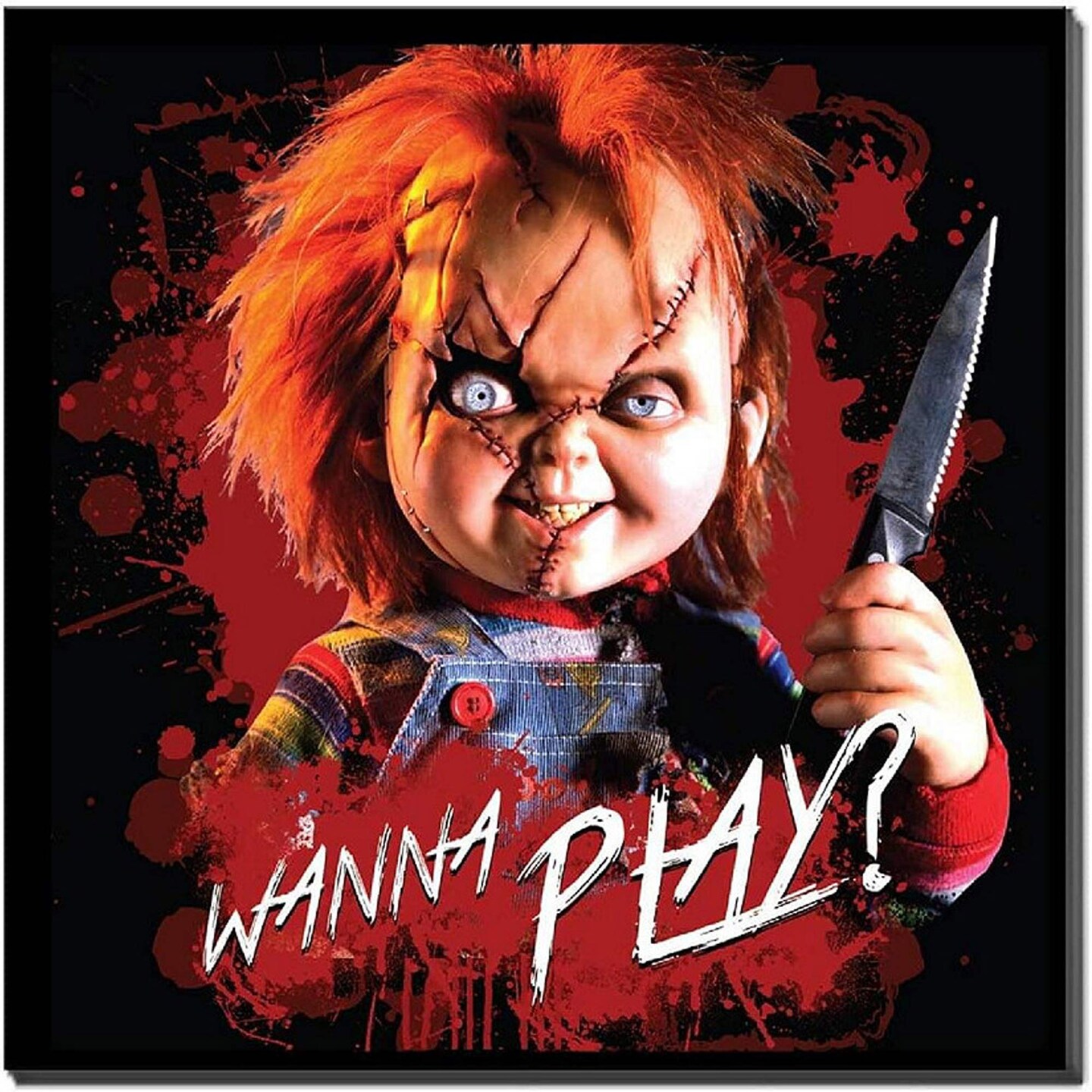 60 Piece Kids Chucky Party Tableware Set Paper Plates Cups Napkins
