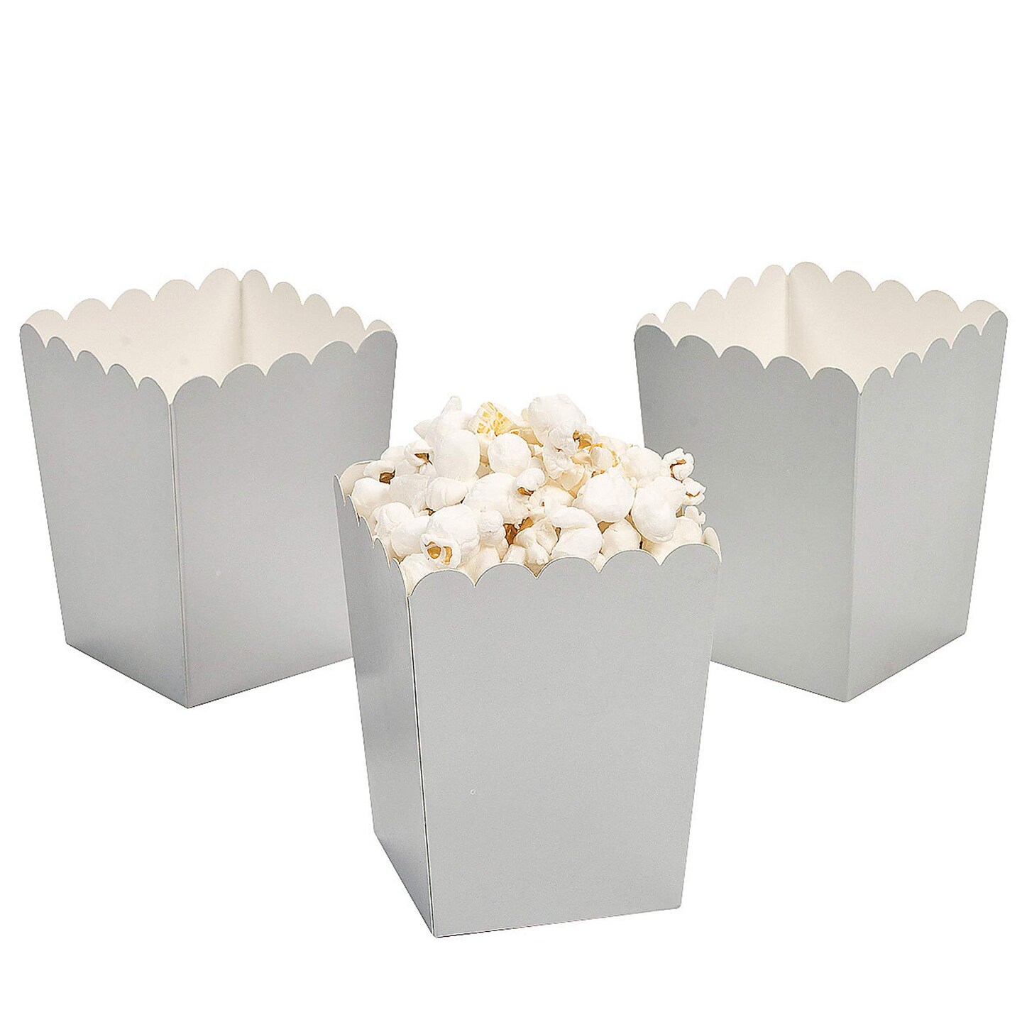 4th of July Red Mini Cardstock Popcorn Boxes 24 Count