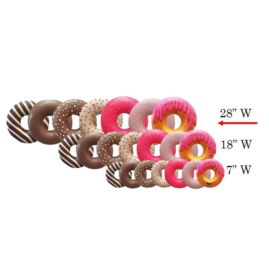 Large Donut White with Nuts Over Sized Statue | Michaels