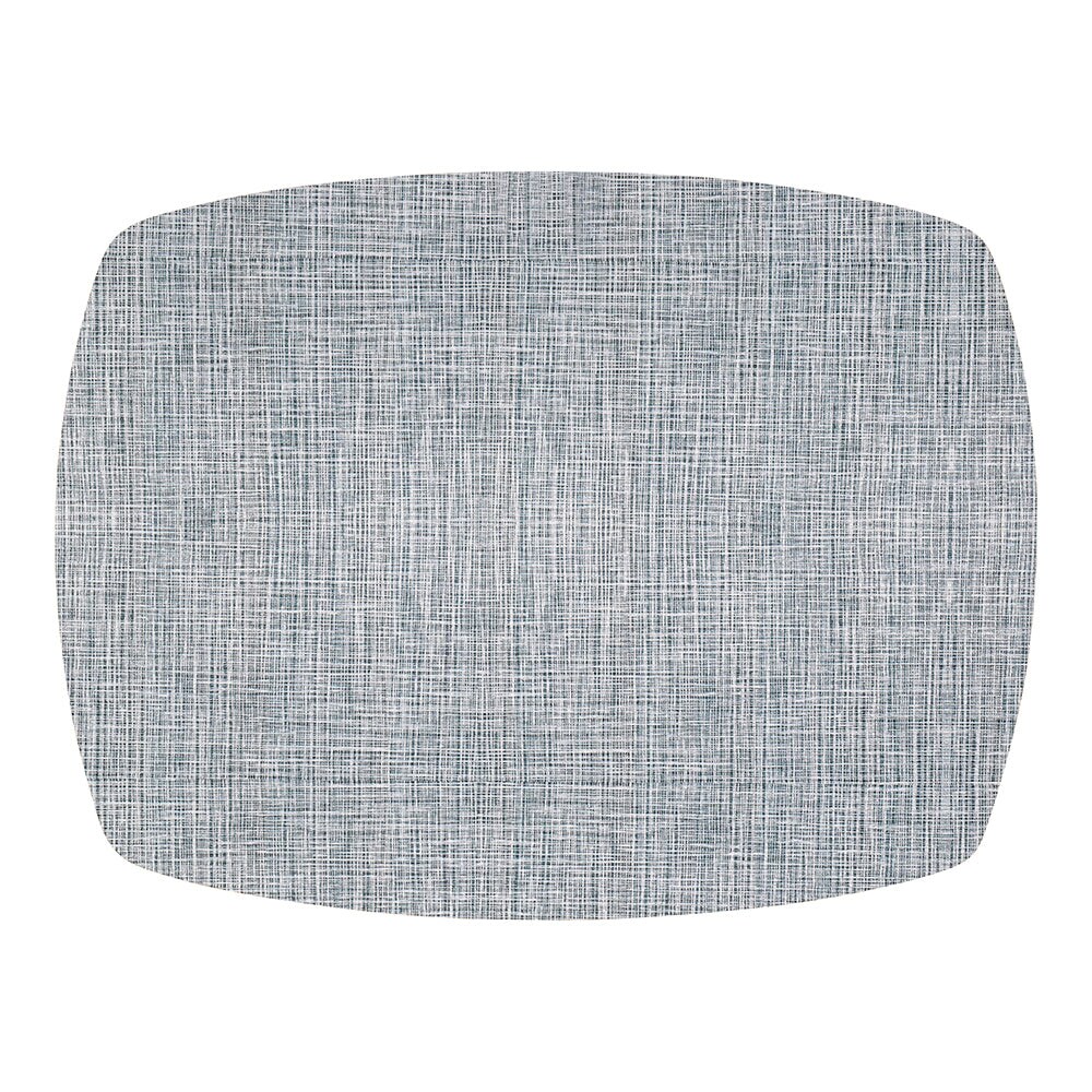 Linen Style Placemat with Rounded Corners