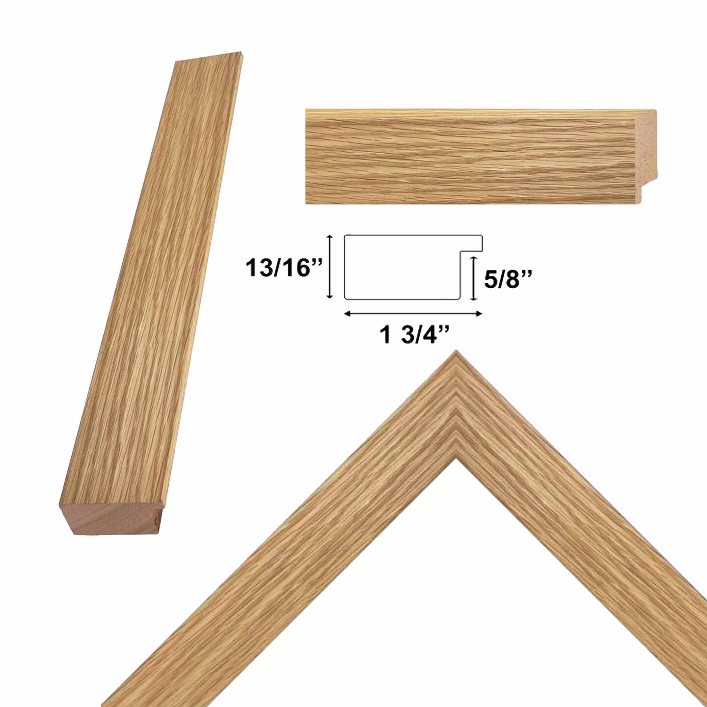 Oak Natural Wood Picture Frame 24x30 frame