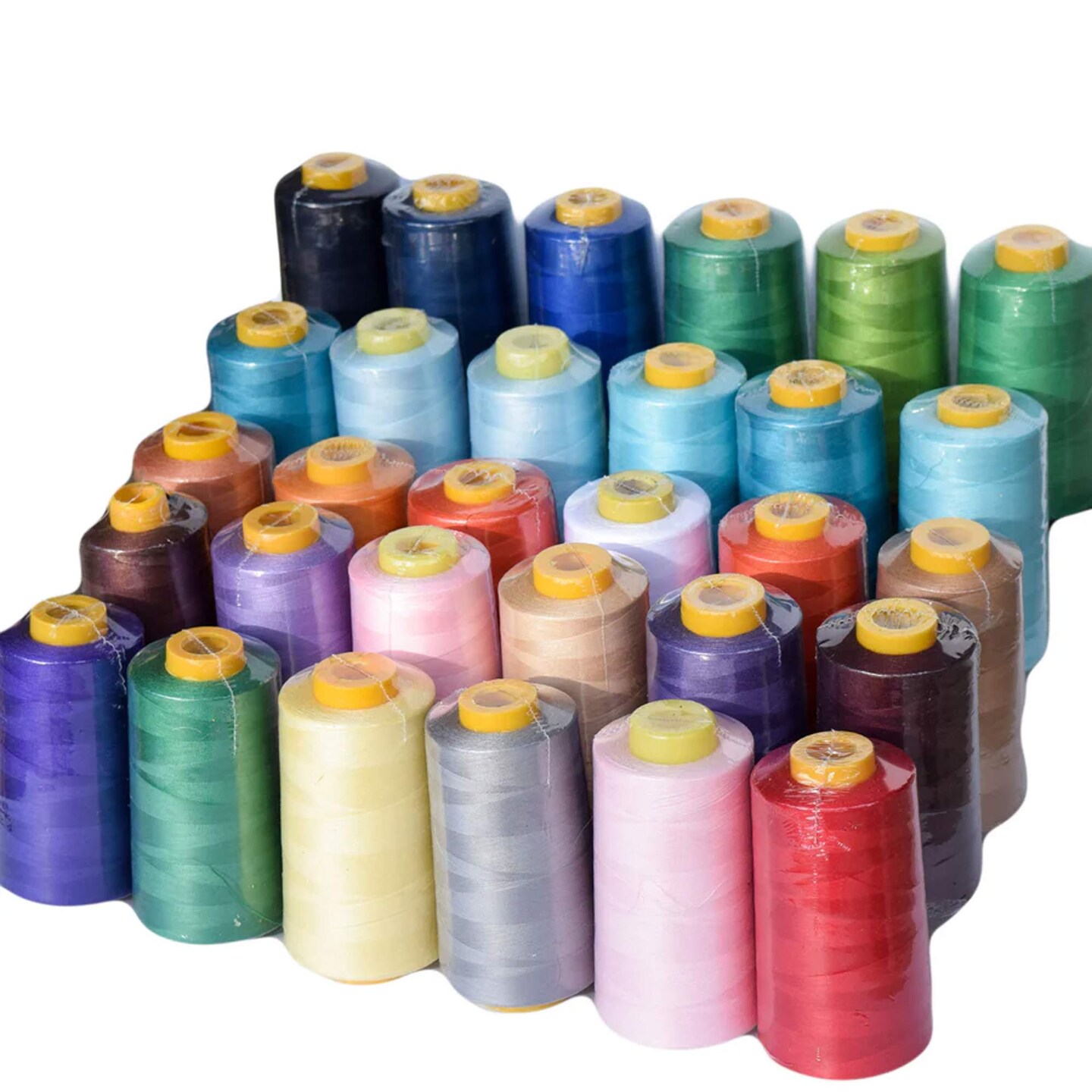 Royal Blue Polyester Sewing Thread 6000 Yards All Purpose for Machine, Serger & Quilting