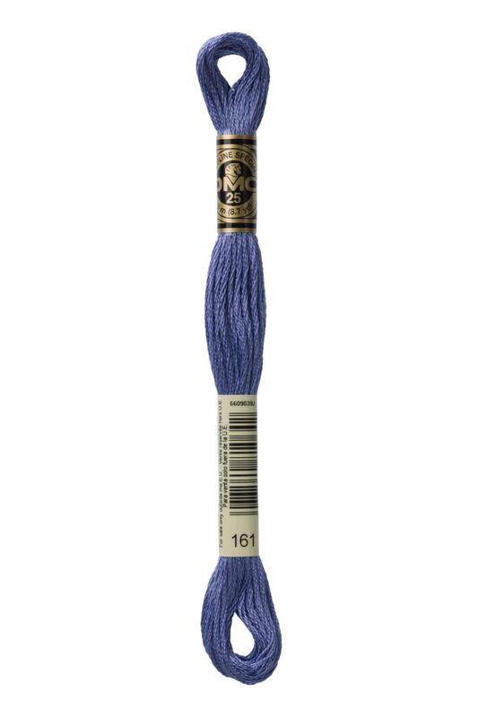 DMC 161 Gray Blue - Six Strand Embroidery Cotton 8.7 Yards