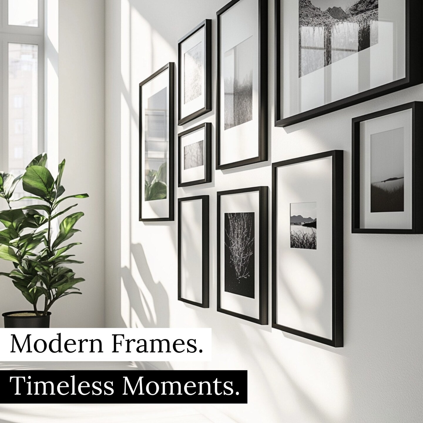 70x100 cm Poster Frame &#x2013; 27x40 Black Wood Frame Movie Poster