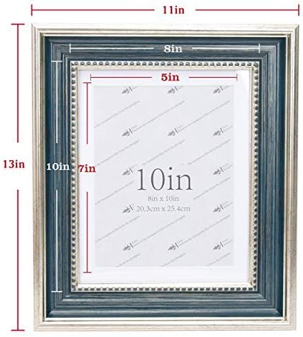 8x10 Picture Photo Frame(1 Pack Real Glass)