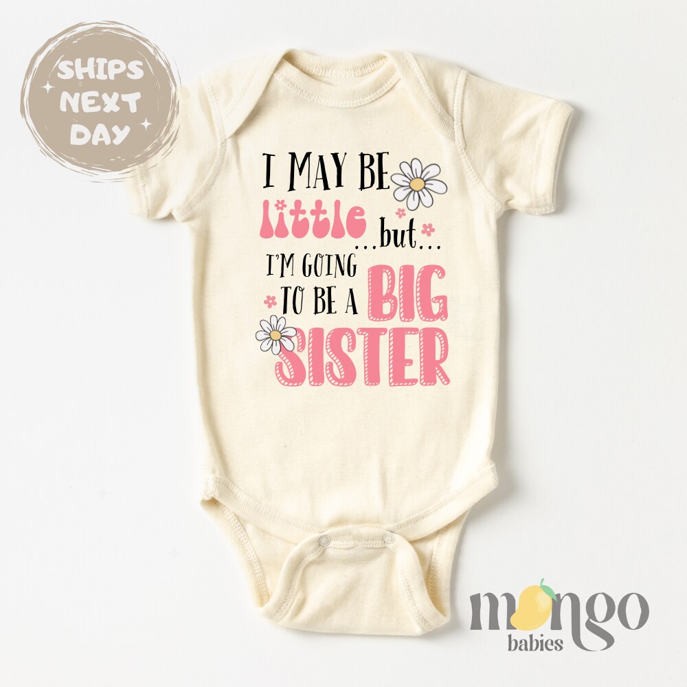 I'm Going to Be a Big Sister Tshirt Sister Baby Bodysuit Toddler and Kids  T-Shirt, Big Sister Announcement B178-z MakerPlace by Michaels