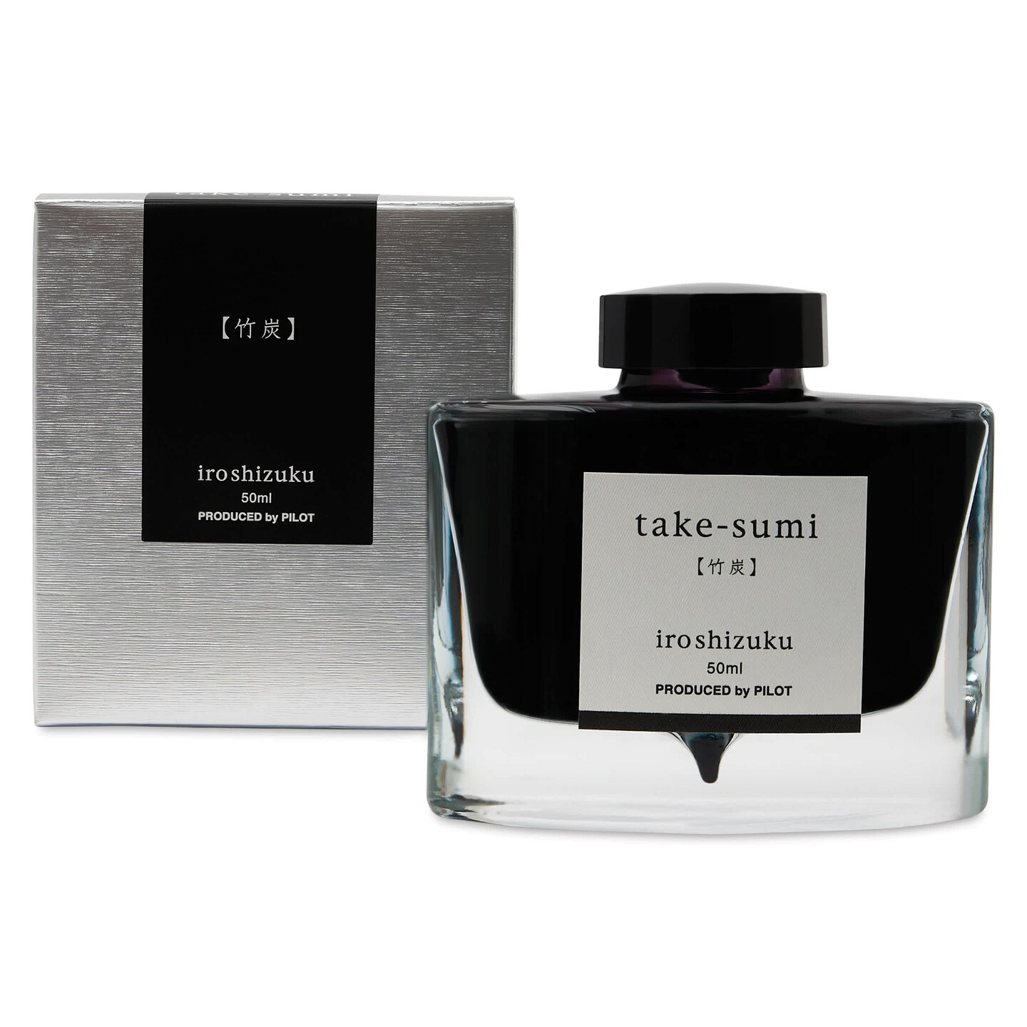 Pilot Iroshizuku Fountain Pen Ink - Bamboo Coal (Take-sumi), 50 ml