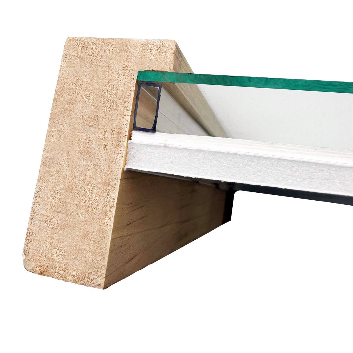 Framer Supply Archival Glass &#x26; Art Spacer &#x2013; Clear 1/16&#x22;, 100 Ft Solid Bundle (20 x 5&#x27; Sticks), pH Neutral Peel-and-Stick Frame Spacer for Archival Framing &#x26; Artwork Protection