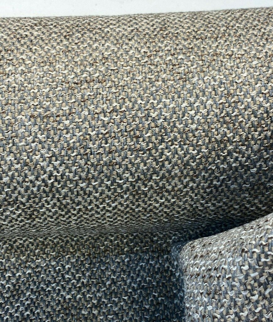 1 Yard Charcoal Taupe Chenille Upholstery Fabric 56″ Wide Soft Textured 78% Polyester 22% Viscose