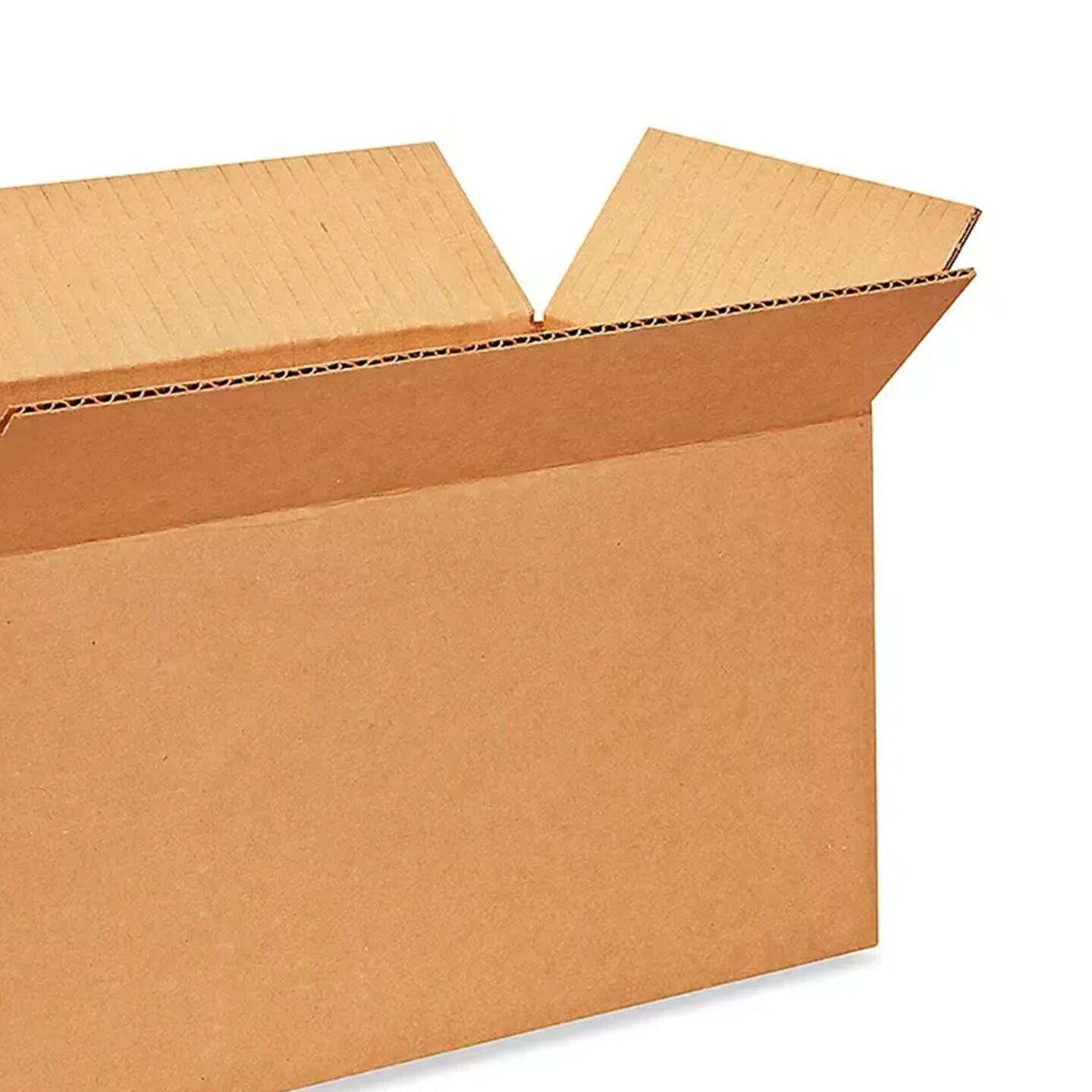 25 pcs Long Corrugated Shipping Boxes Heavy Duty C Flute Durable Storage Solution 12 x 6 x 6 inch