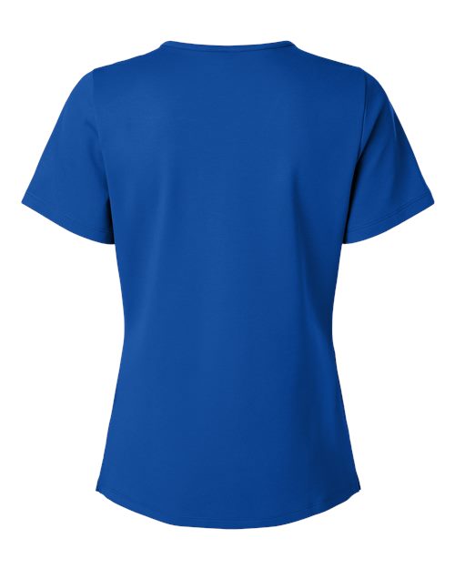 Jaanuu&#xAE; Women&#x2019;s Ultrasoft Scrub V Neck Top Comfortable Medical Workwear