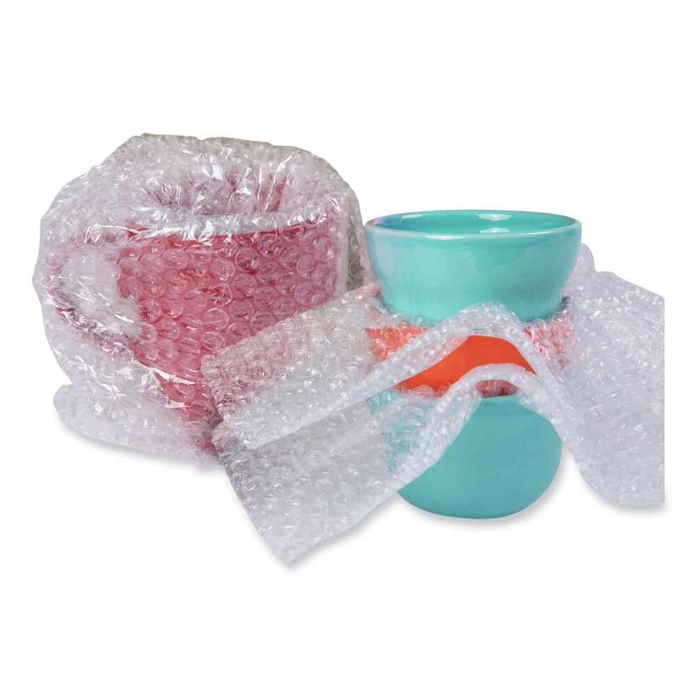 Universal 12 in. x 175 ft. 0.19 in. Thick Perforated Every 12 in. Bubble Packaging - Clear