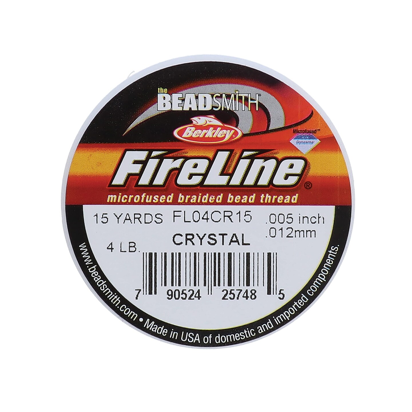 The Beadsmith Fireline by Berkley – Micro-Fused Braided Thread