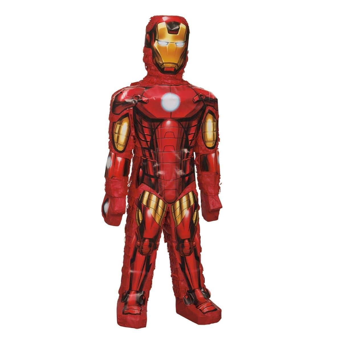 Marvel Avengers, Ironman, 3D Pull-String Pinata - 1 Pinata