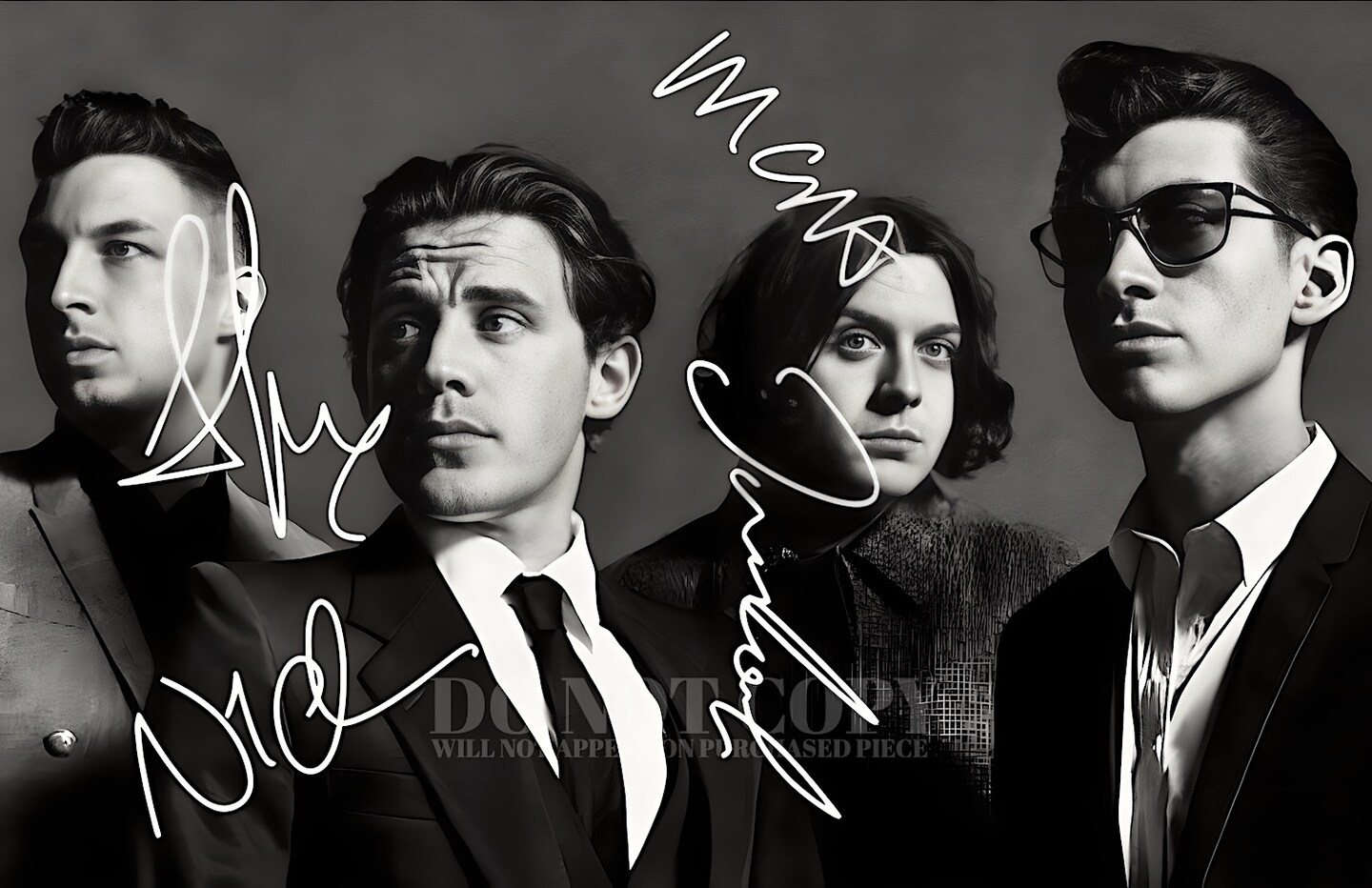 Arctic Monkeys Poster 11 X 17 | Magnificent Band Portrait | 2012