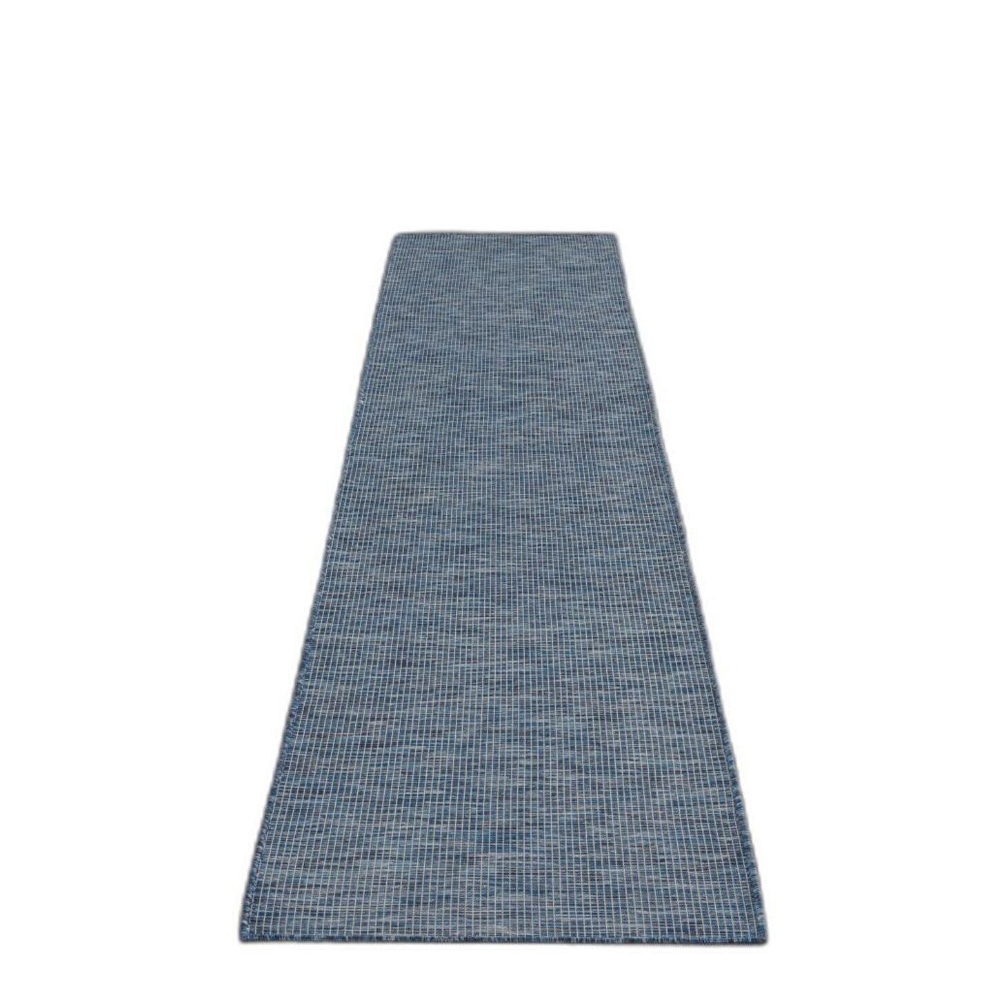 Edge Collections - 10&#x27; - Blue - Durable Runner Rug for Enhancing Home Decor - 1 Piece