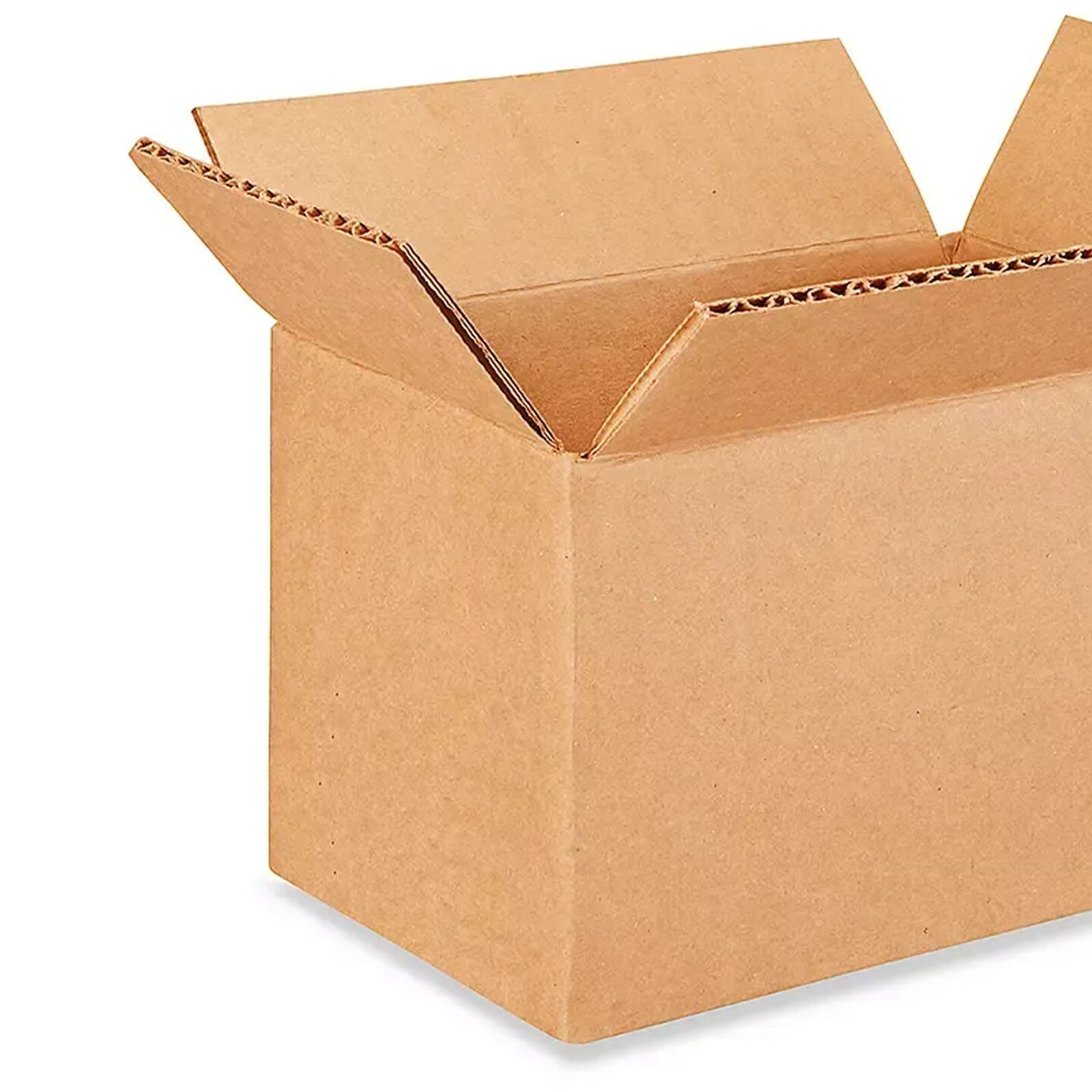 25 pcs Corrugated Shipping Boxes Durable Kraft Cardboard 6 x 4 x 4 Inch