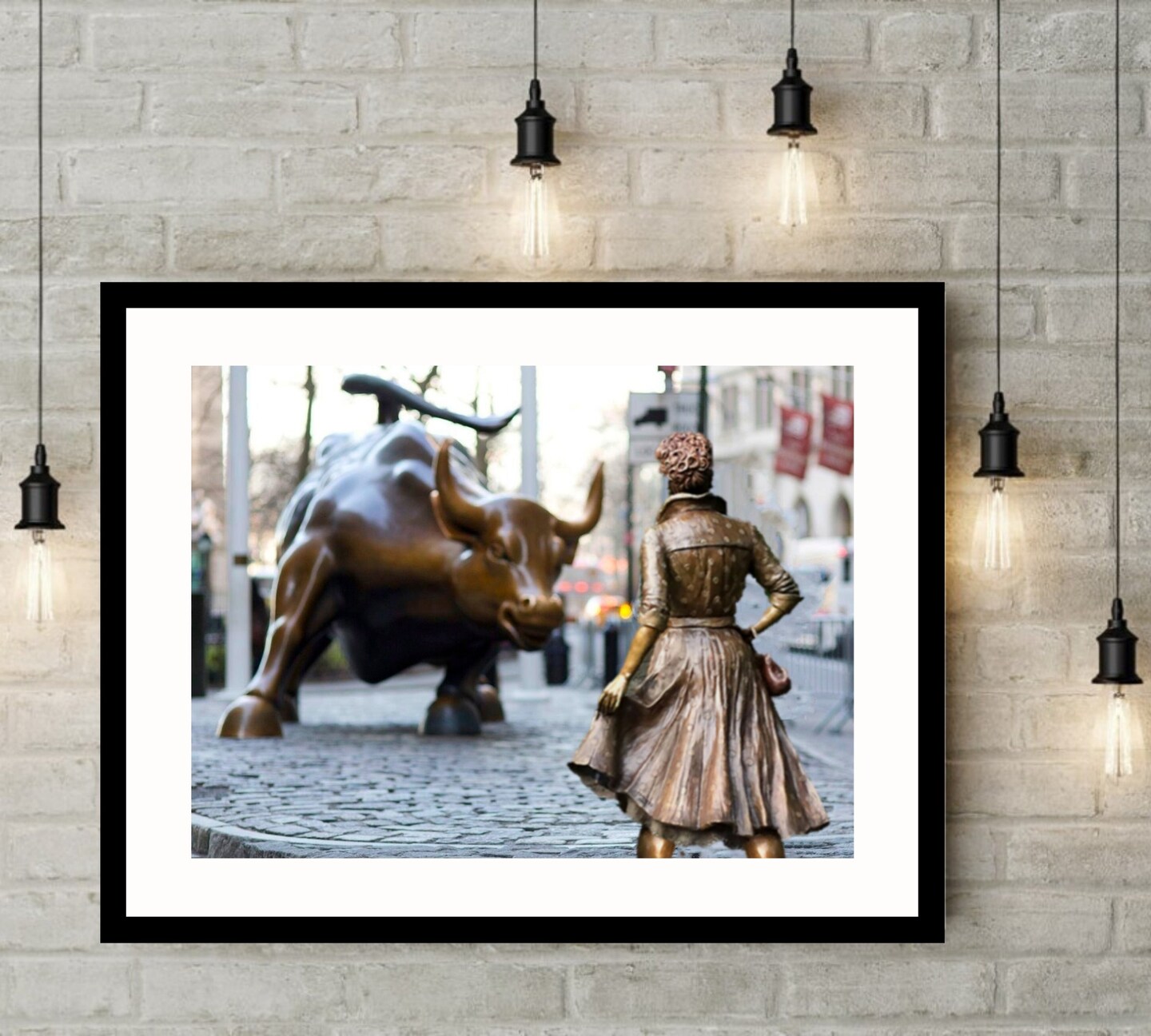 Fearless Girl Statue - Feminist Home Decor Inspired by Wall Street Bull