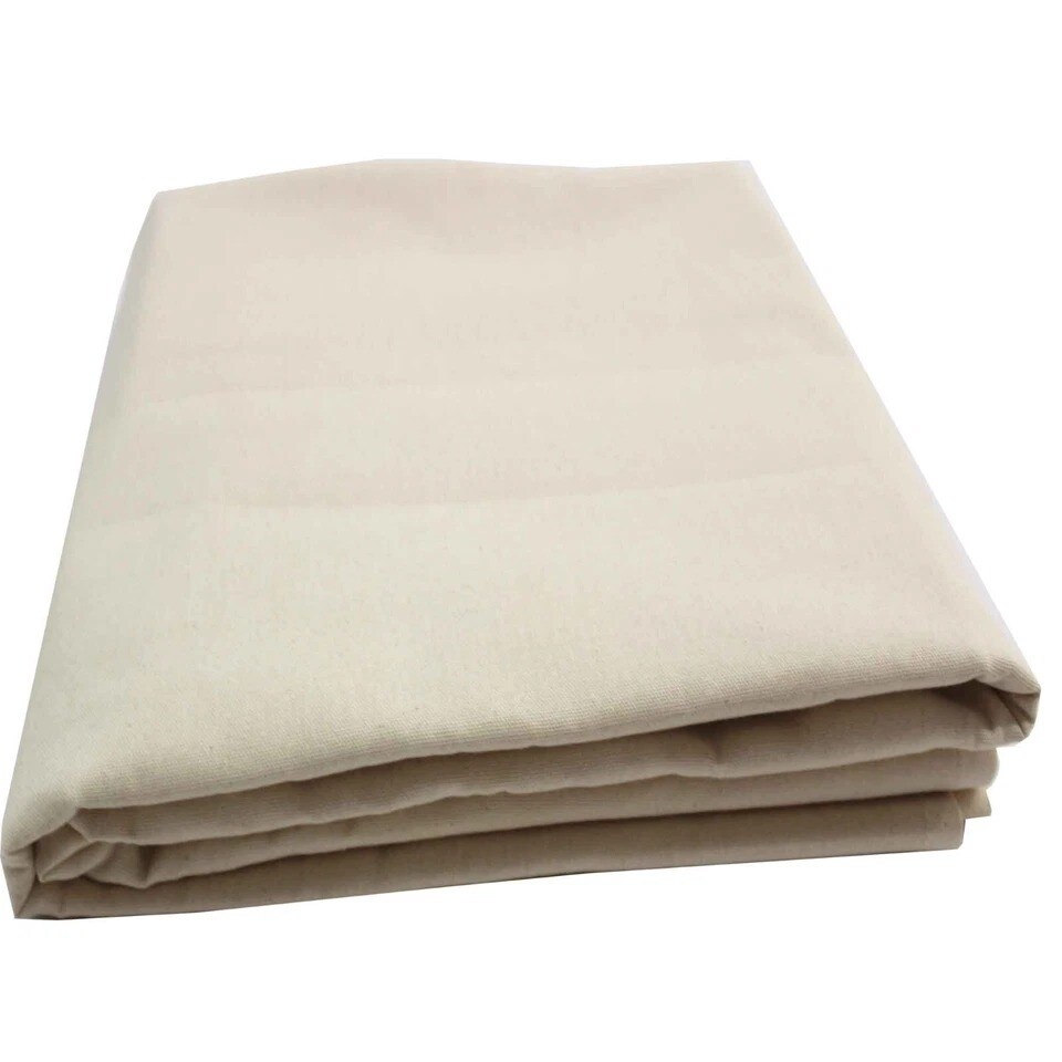 7oz Natural Unbleached 58&#x22; Wide SF Cotton Canvas Duck Fabric