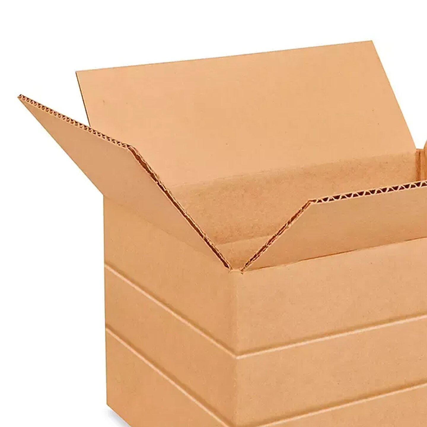100 Pack Durable Multi Depth Cardboard Mailing Cartons Strong Packing Shipping Boxes 11 1⁄4 x 8 3⁄4 x 6 Inch
