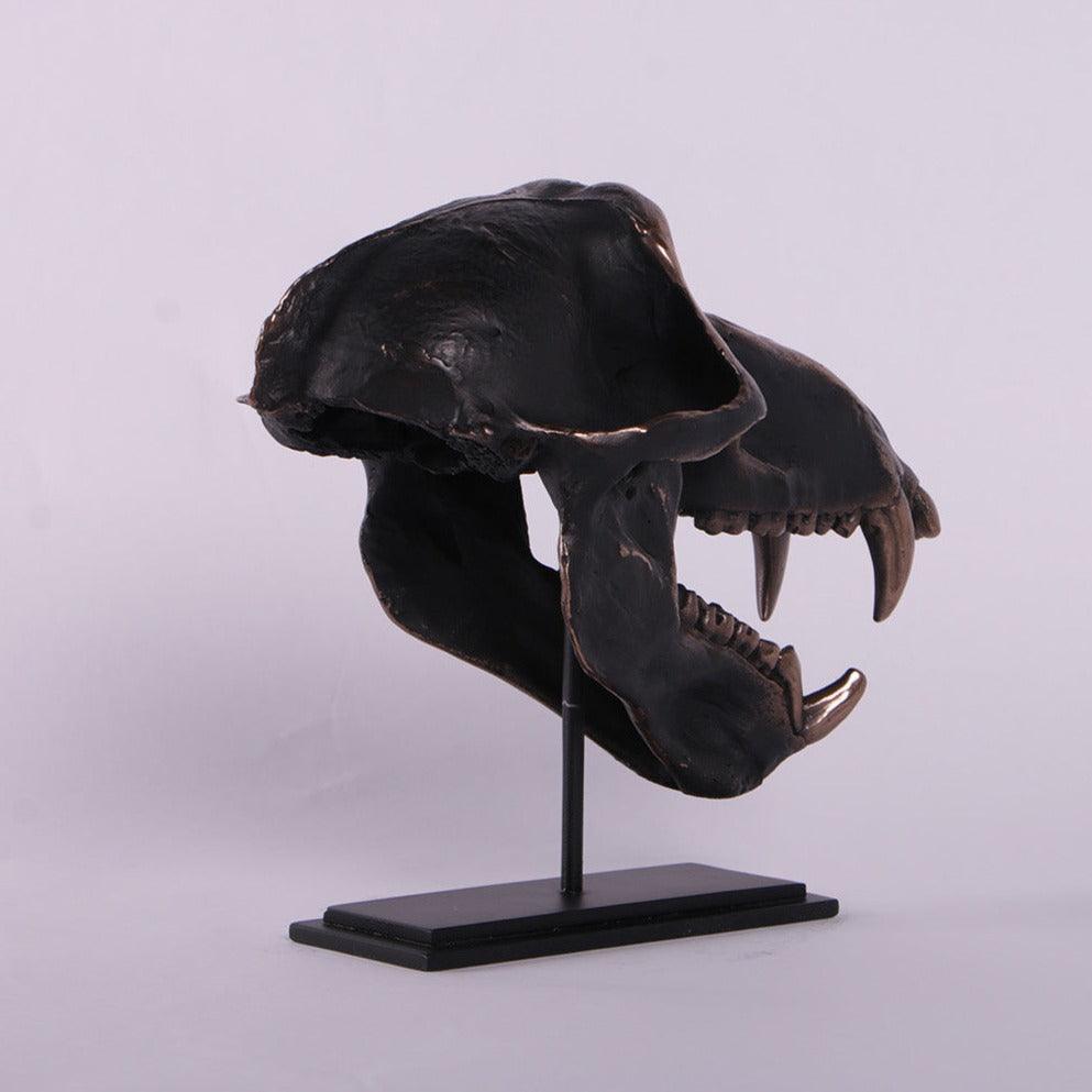 Monkey Baboon Skull Life Size Statue