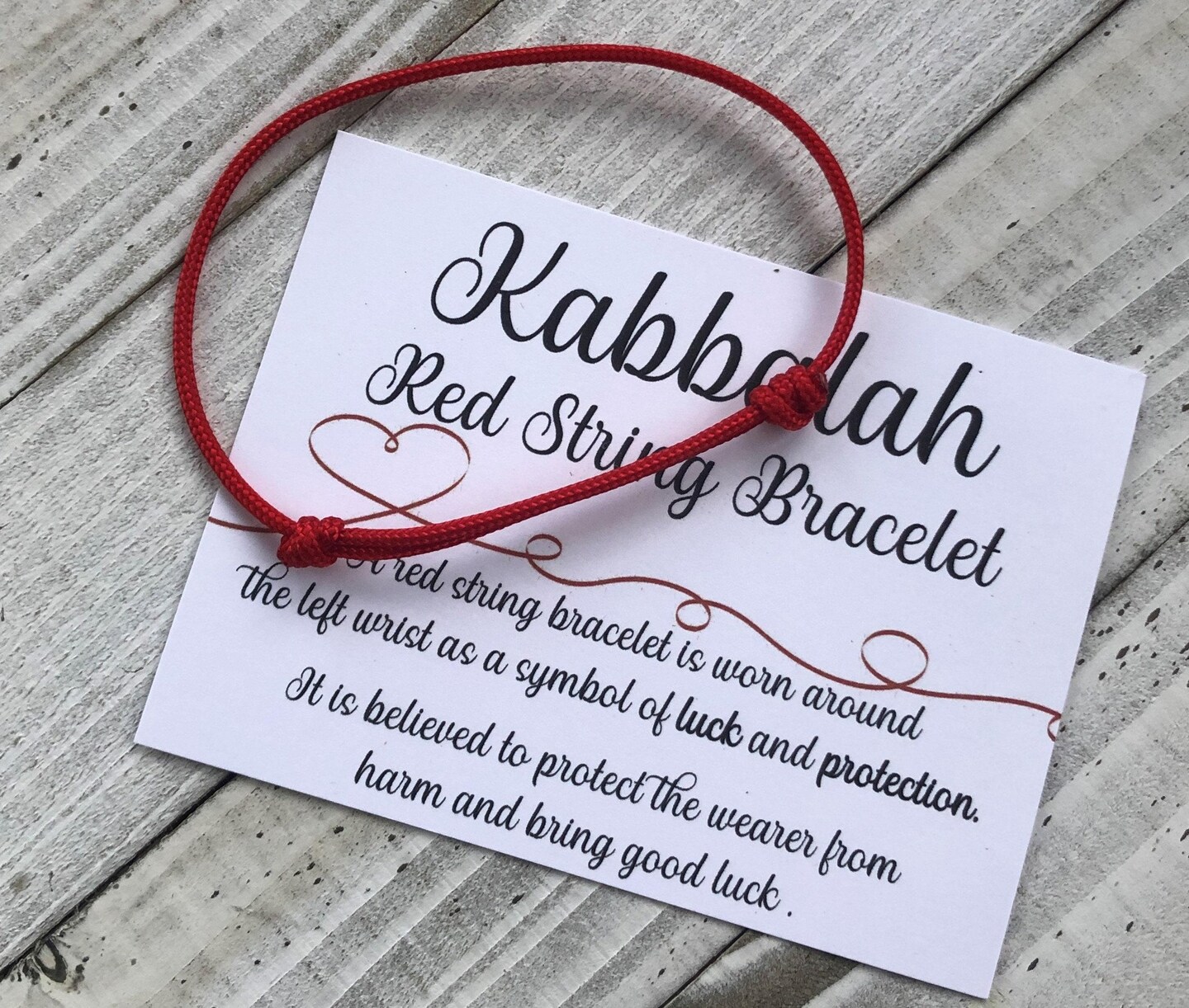 Kabbalah Red String bracelet good luck and protection red string bracelet