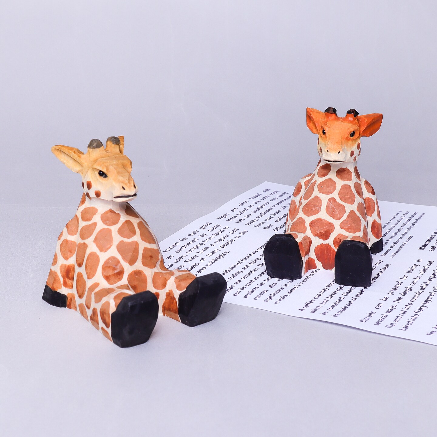 SPLENDID GOD GIRAFFE アクリルキーホルダー 8種セット／秀人 Plastic