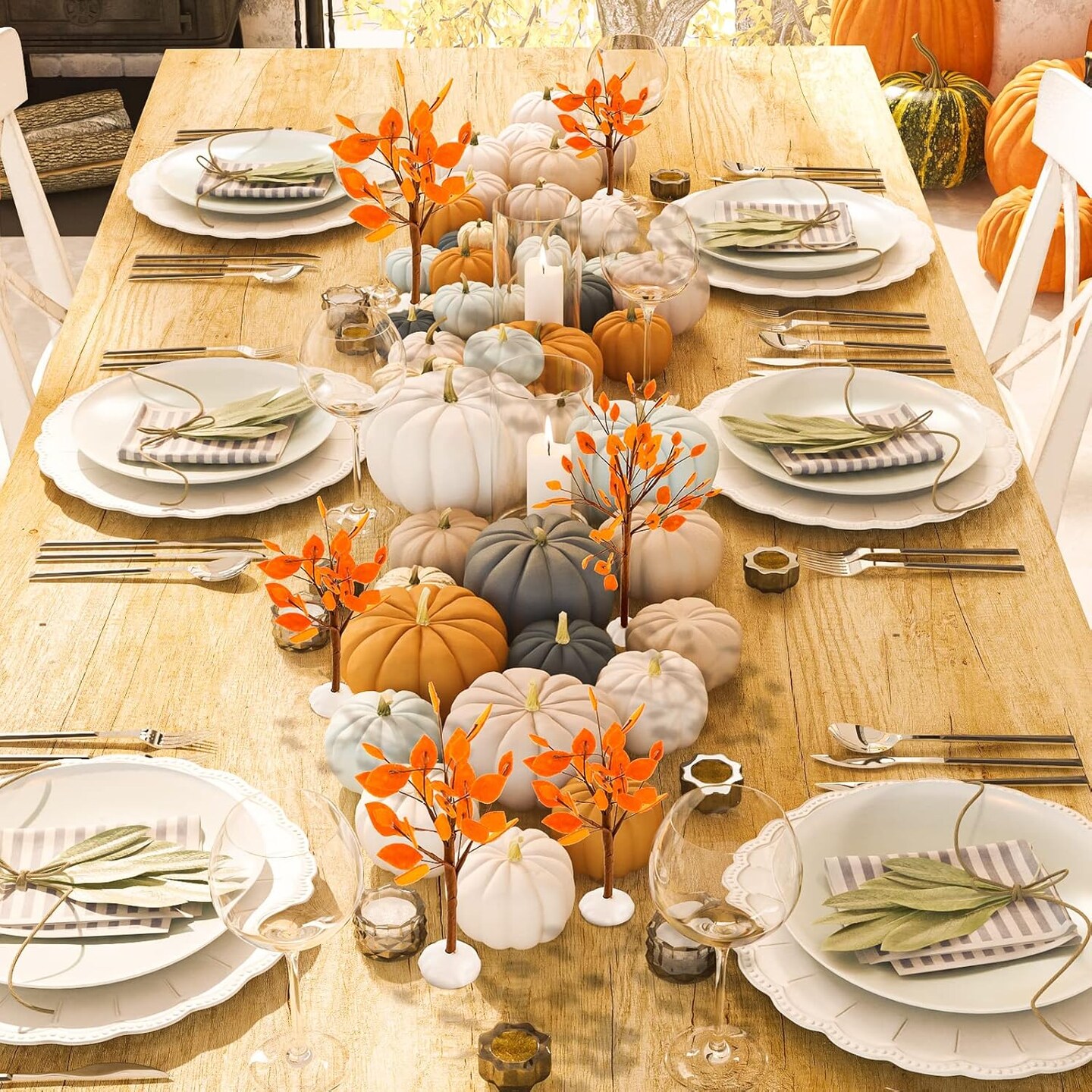 Winter Village Accessories(&#x9;Yellow)