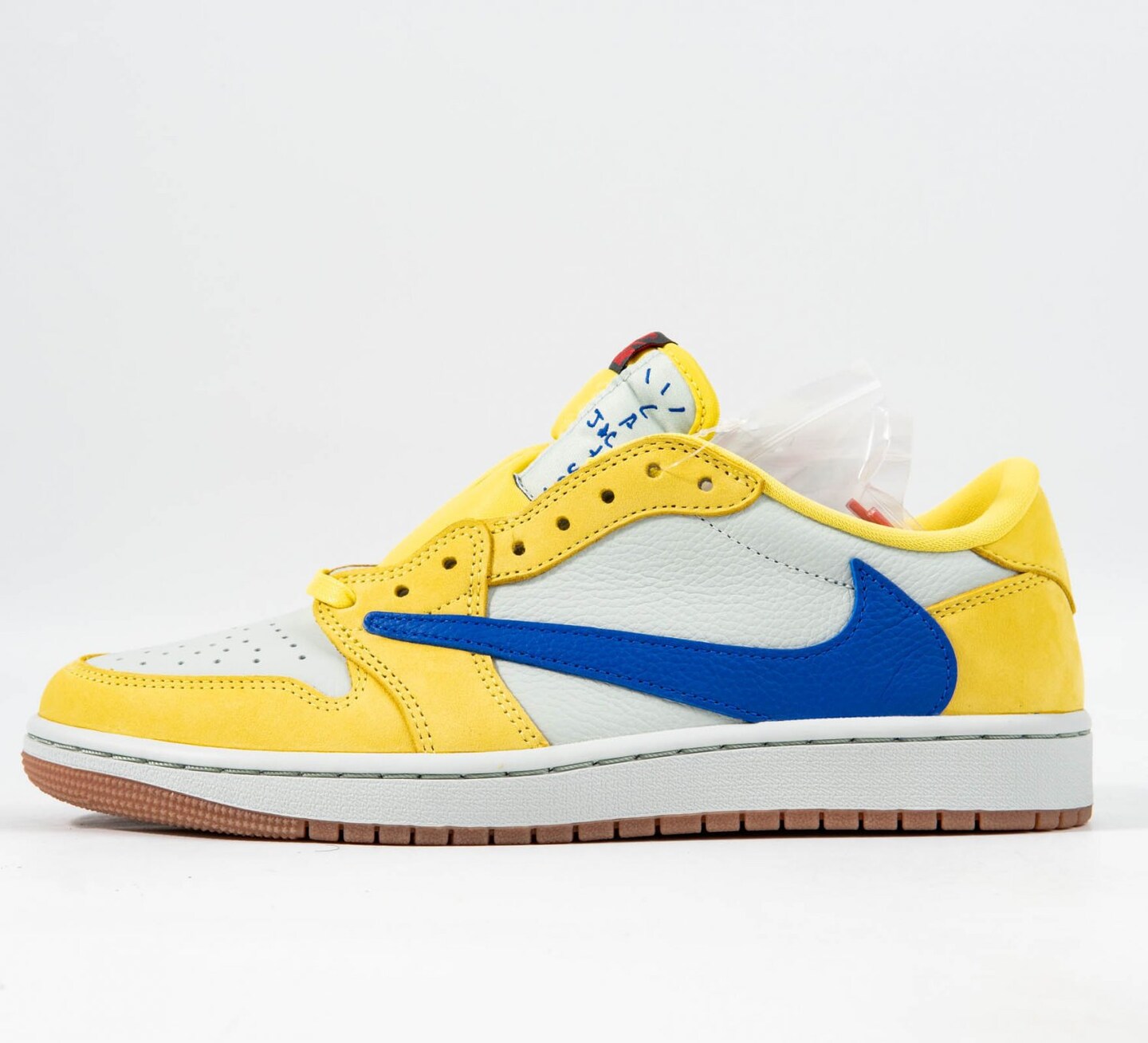 Air Jordan 1 Retro Low OG SP Travis Scott Canary Shoes