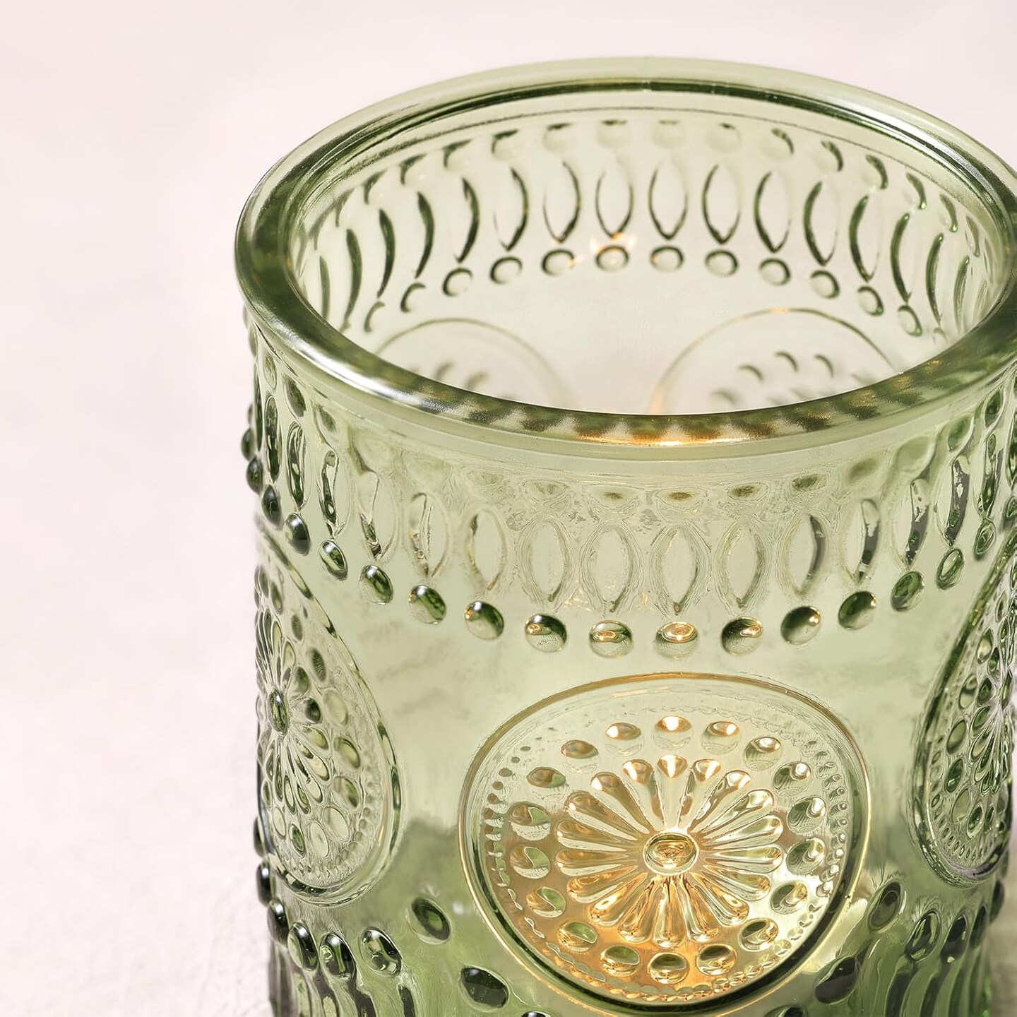 Glass Candle Jars Set of 8 for Making Candles