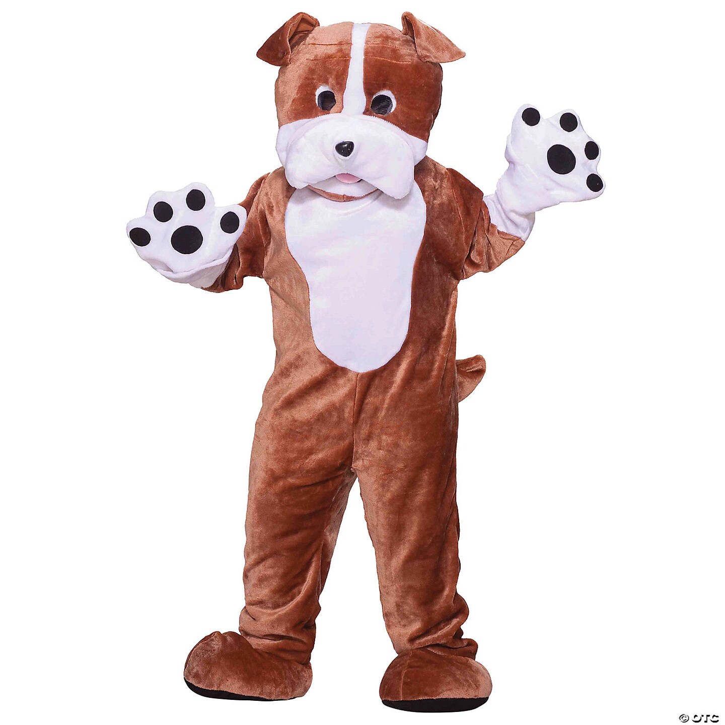 Men&#x27;s Bull Dog Mascot Costume