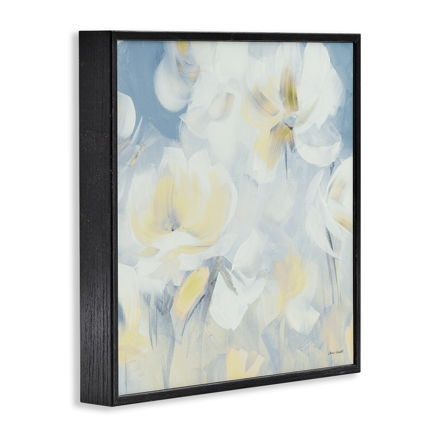 Stupell Industries Soft & Gentle Flower Field Framed Giclee, design by Lanie Loreth