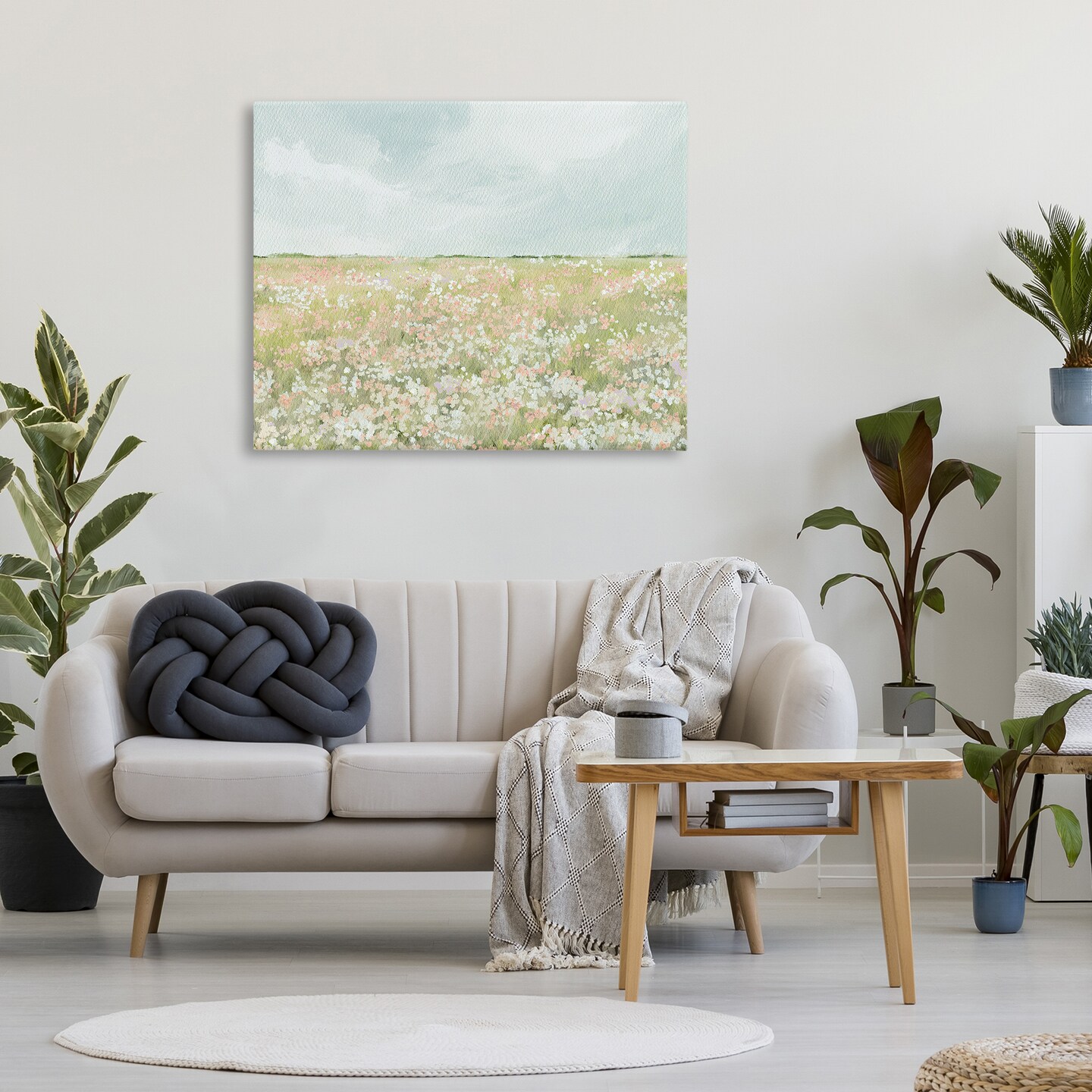Stupell Industries Budding Field Scenery Canvas, design by Leah Straatsma