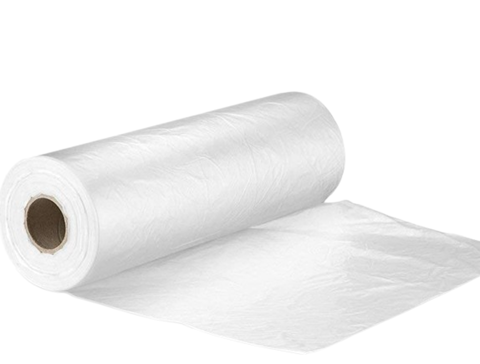 Clear Produce Bags 12" x 20" – Lightweight Plastic Food & Craft Storage Bags on Roll