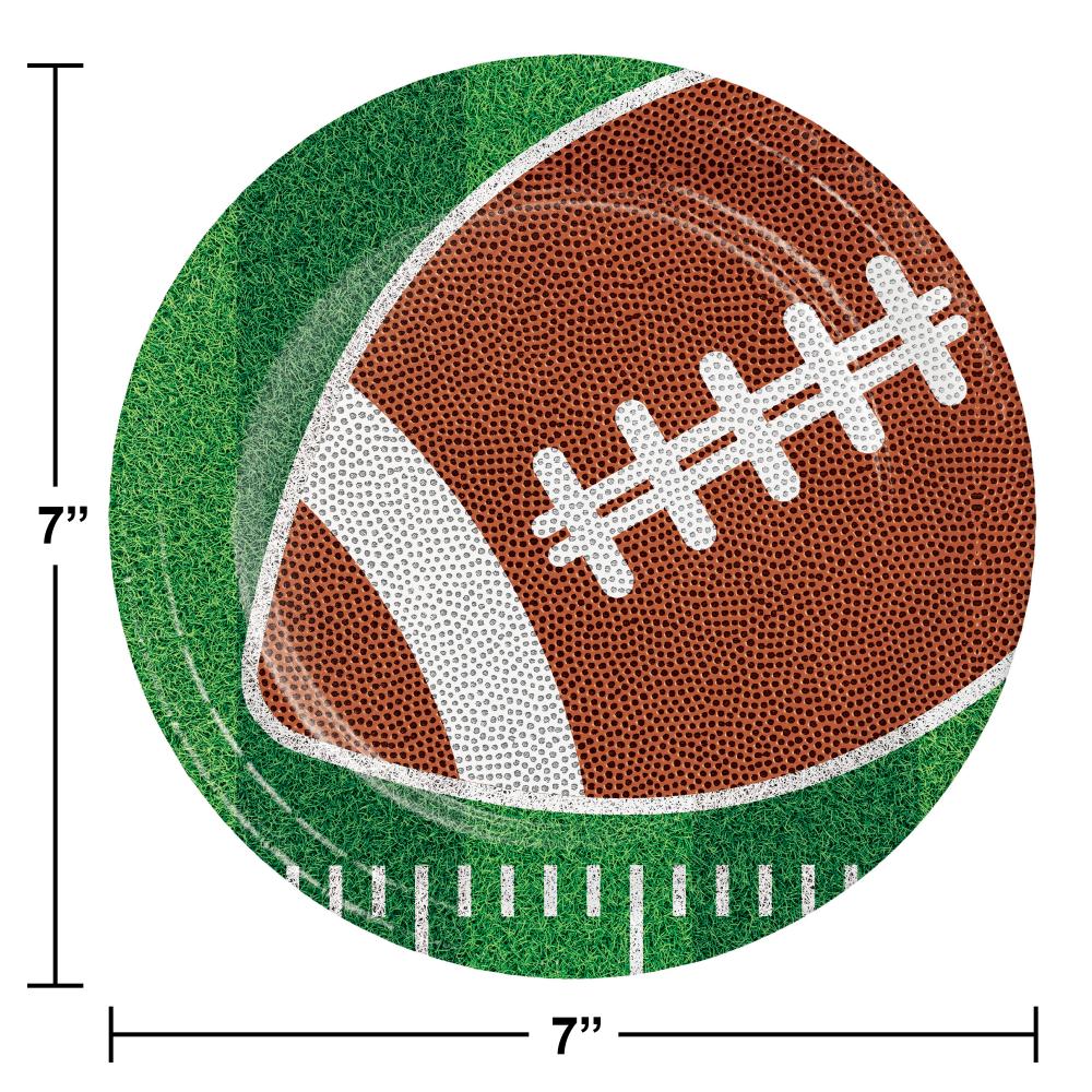 Tailgate Time Luncheon Plate (8/Pkg)