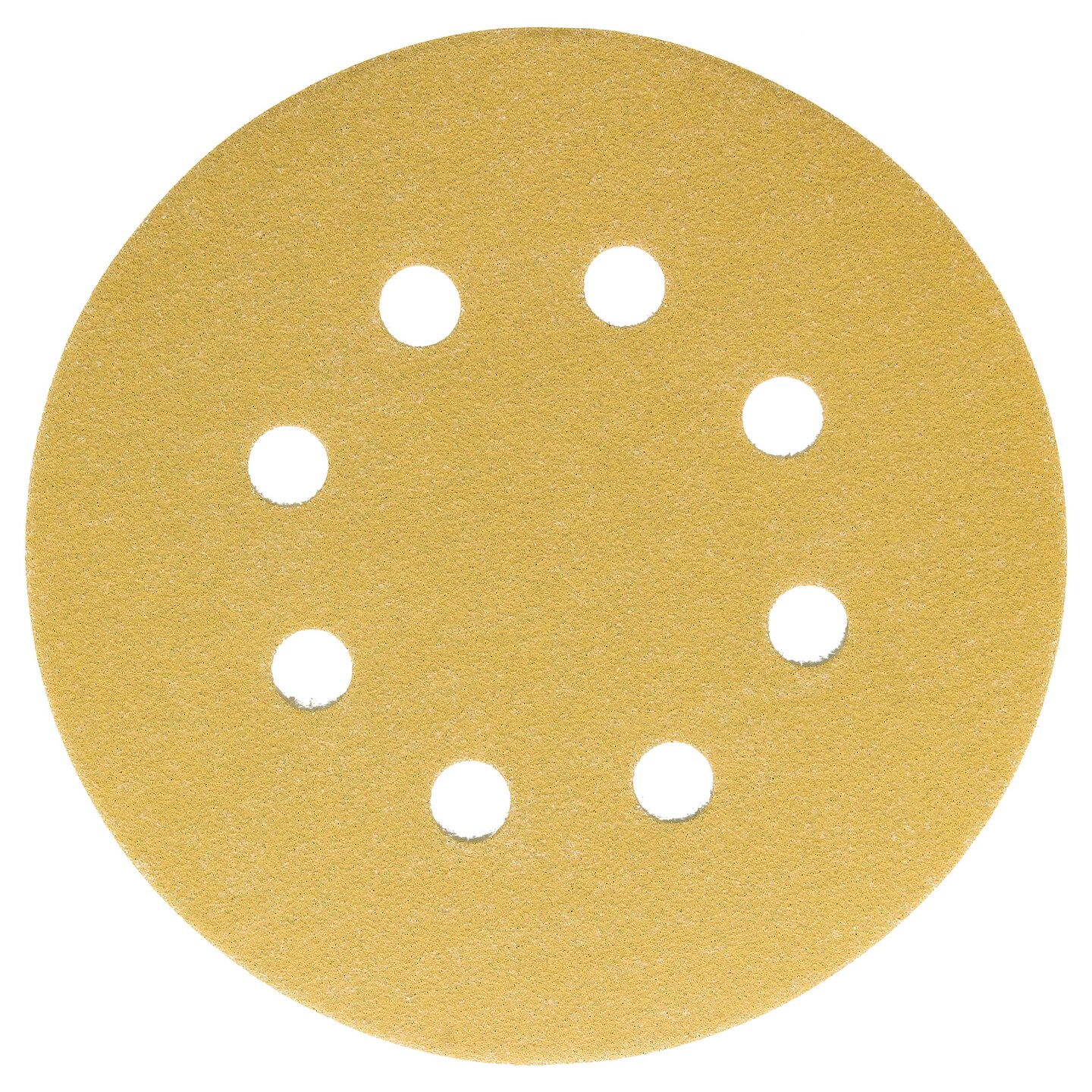 180 Grit - 5&#x22; Gold DA Sanding Discs - 8-Hole Pattern Hook and Loop - Box of 50