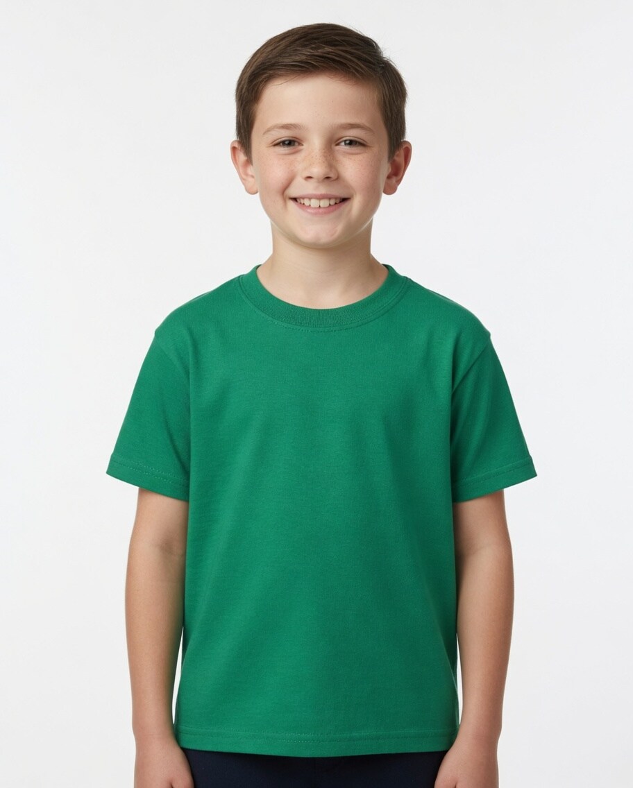 Gildan DryBlend Youth Crewneck Short Sleeve T-Shirt for Sports & School Wear Moisture Wicking Tee