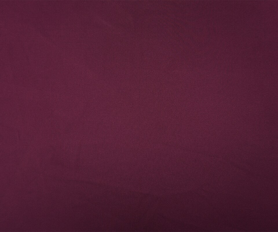 Deep Wine Red Famous Maker Nylon Spandex Solid Double Knit Fabric By the Yard