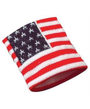 Usa Flag Wristbands include 12 units