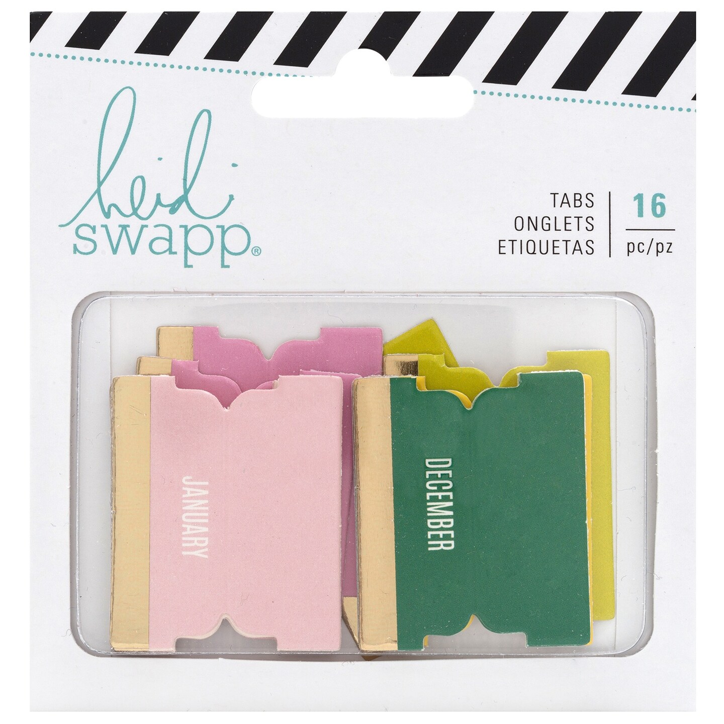 Heidi Swapp Memory Planner Tabs 16/Pkg-Color Fresh