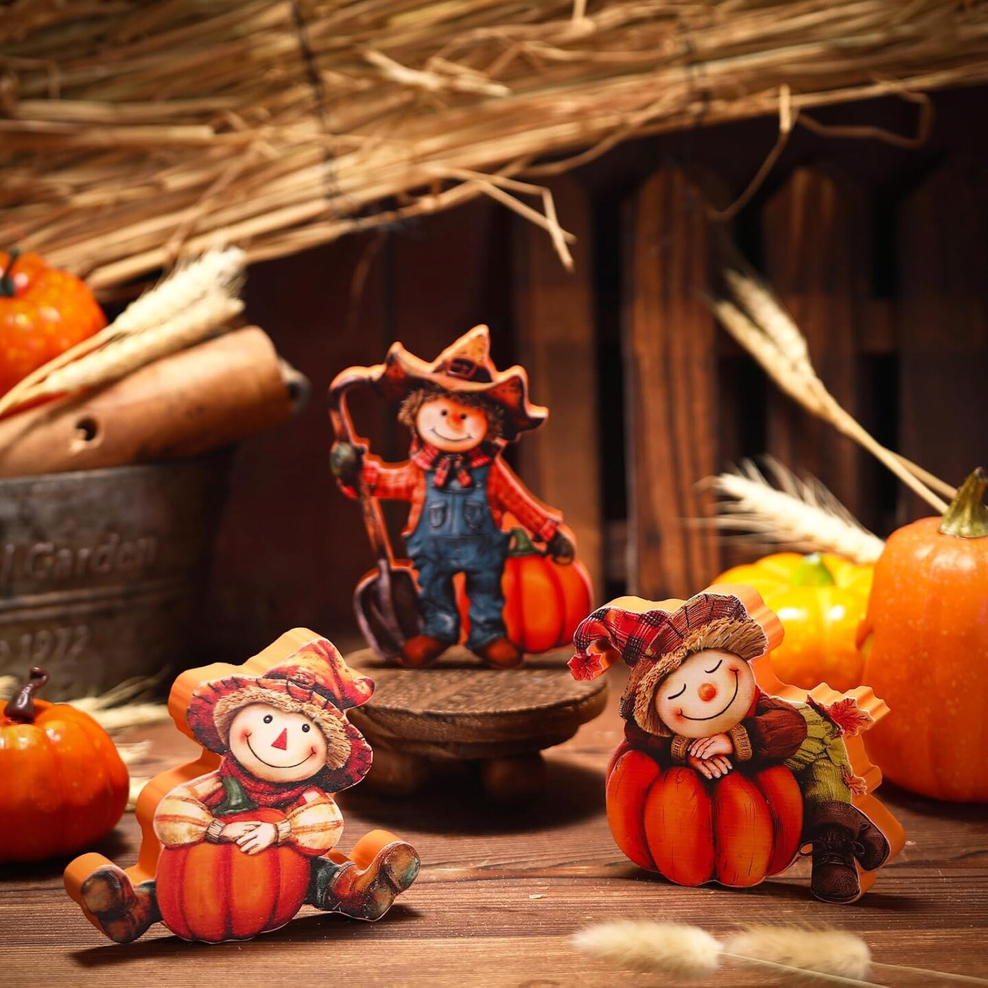 Scarecrow Figurines Table Decoration
