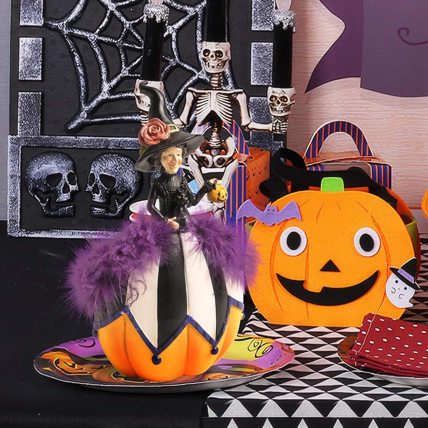 Halloween Witch Figurine