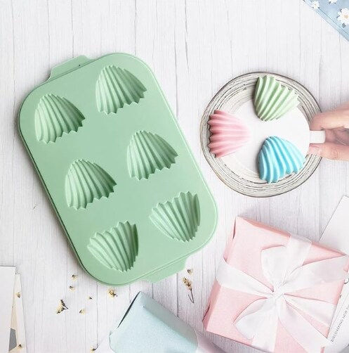 Seashell Madeleine Silicone  Mold Chocolate Mold