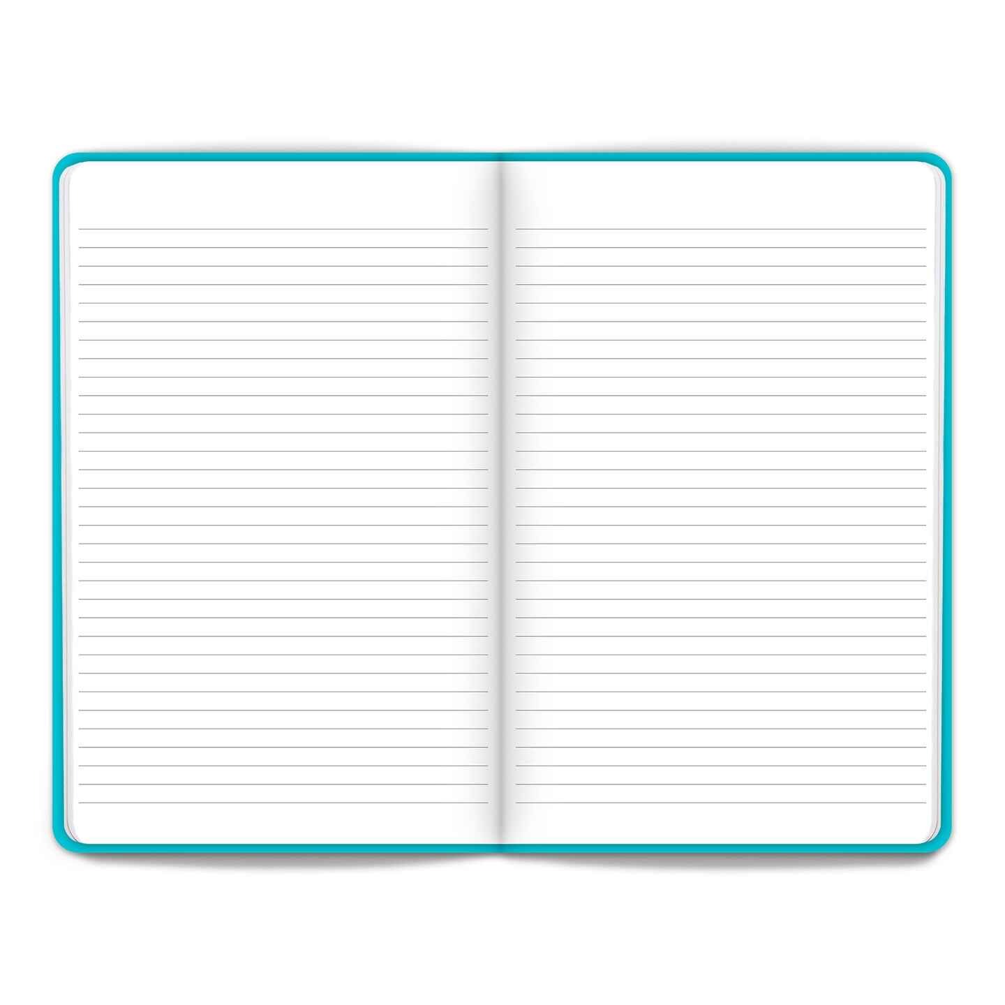 Pantone OFFICIAL Blue | 5.25 x 8.25 Inch Lined Compact Journal | Non-Dated | BrownTrout | Planning Stationery Diary