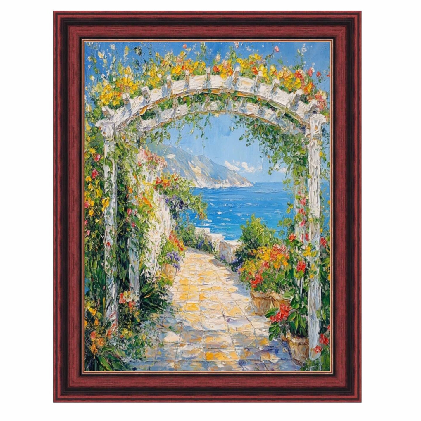 Certificate Gloss Cherry Wood Gold Lip Picture Frame 12x12 frame
