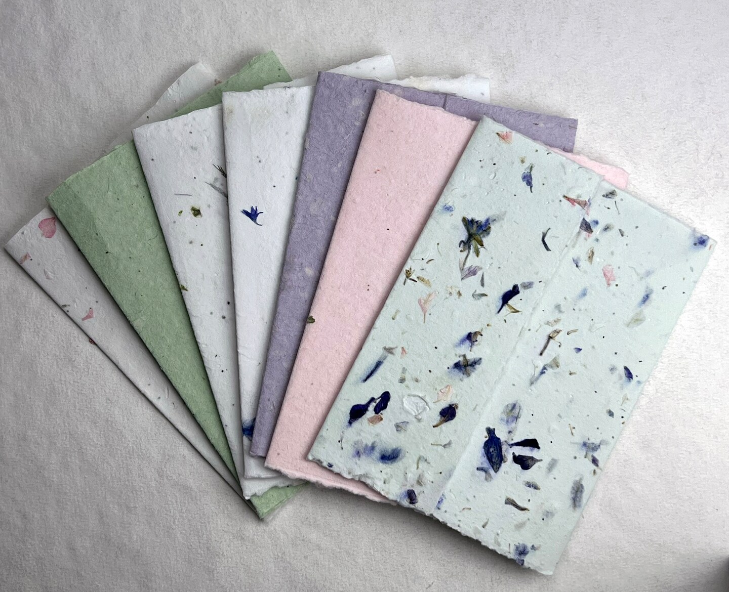 Wildflower Seed Paper DIY Invitation Kit - Folding 7" x 10" - Natural ...