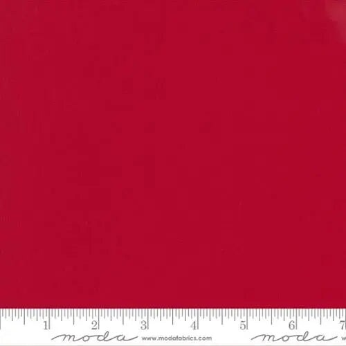 Christmas Red Bella Solids 44&#x22;/45&#x22; Fabric Per Yard
