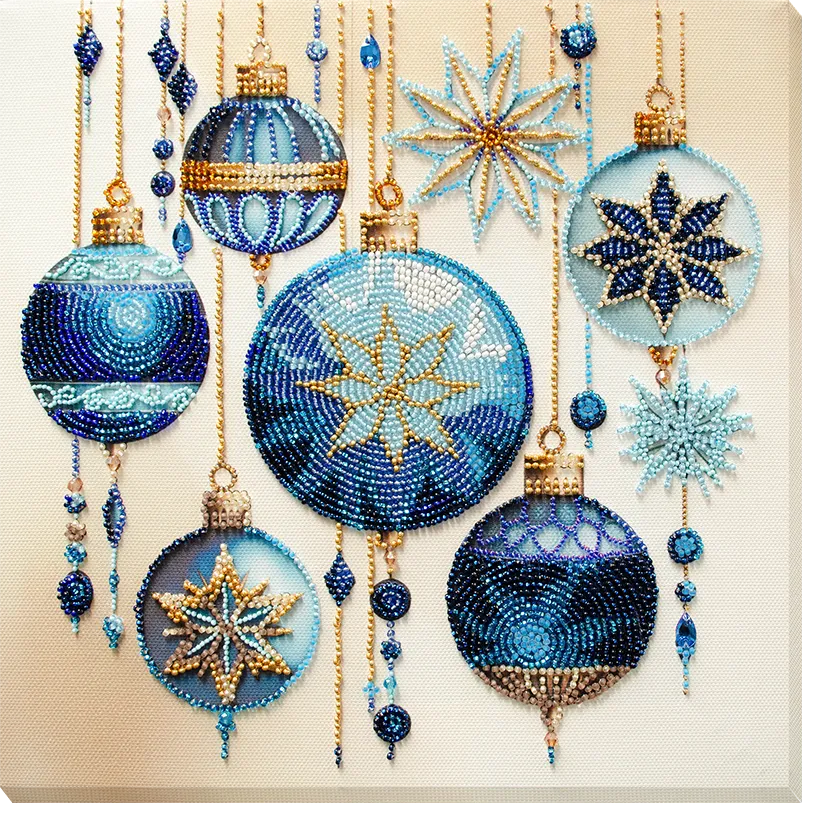 Bead Embroidery Kit - Crystal patterns | Michaels