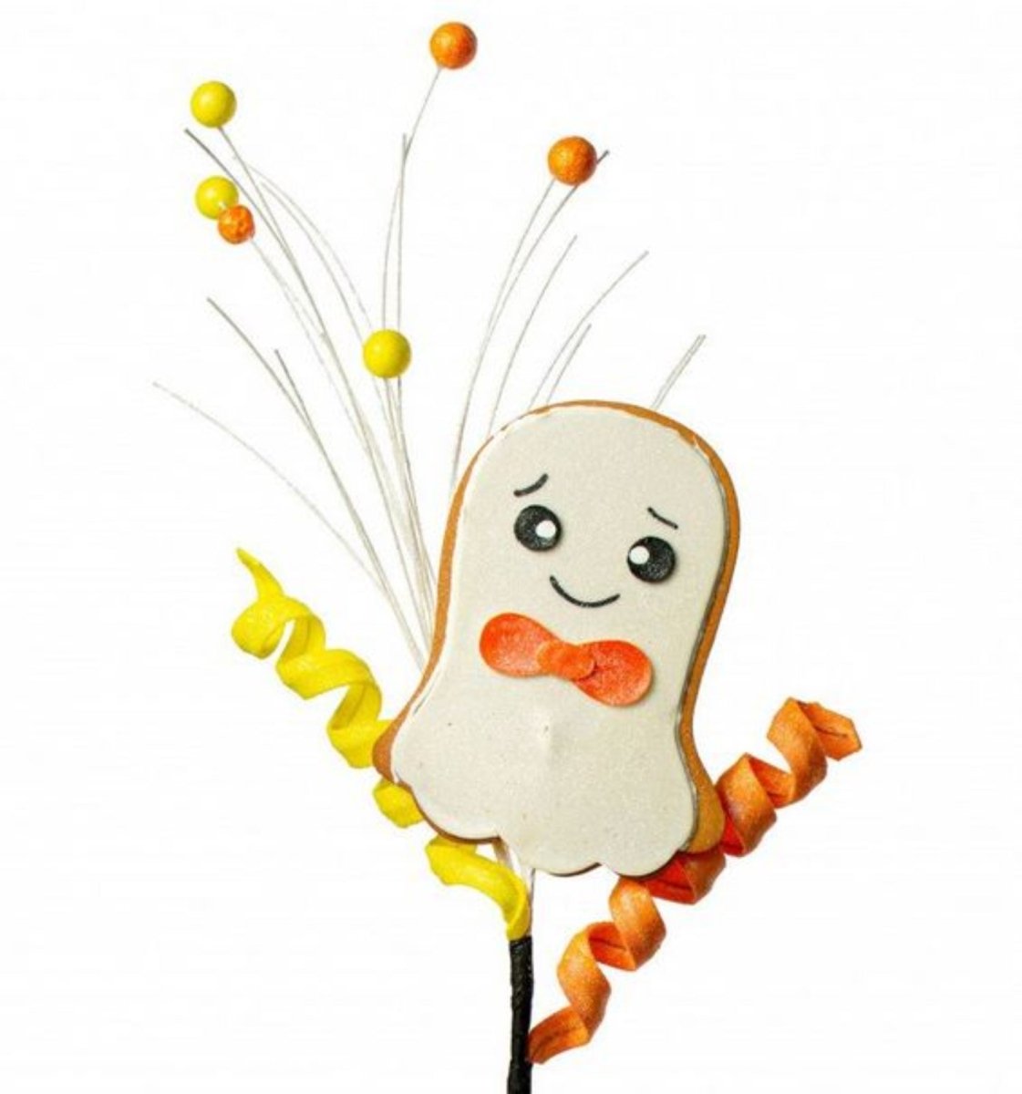 24&#x22; Ghost Cookie Spray: Candy Corn