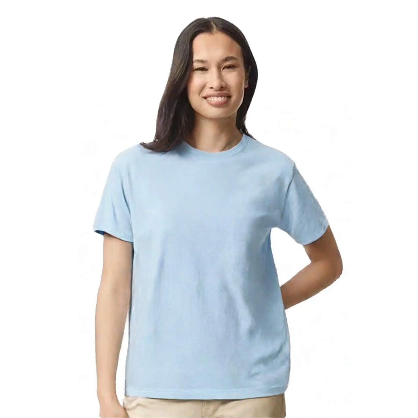 Gildan Heavy Cotton Crewneck T-Shirt – Short Sleeve Blank Tee for Crafting, Printing & Everyday Use